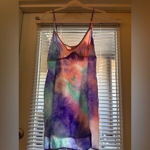 Urban Renewal Multicolor Tie-Dye Mini Dress